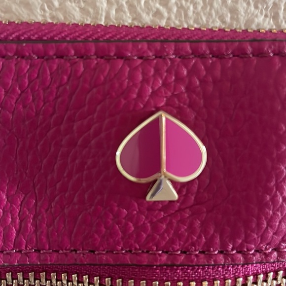 New without tags, burgundy, leather bag from Kate Spade - Picture 4 of 9